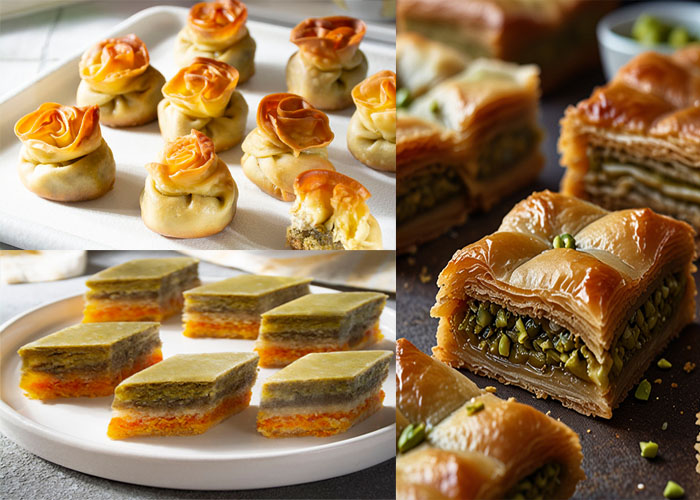 تفاوت باقلوای یزد و قزوین