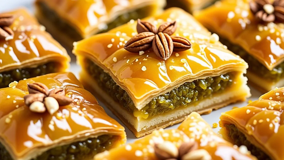 انواع باقلوا عربی