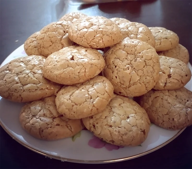 شیرینی گردویی: خوشمزه و ساده