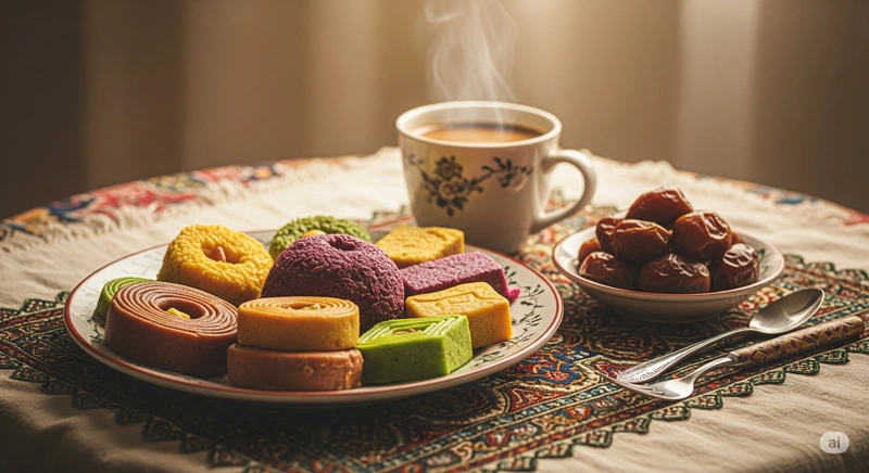 بهترین زمان خوردن شیرینی برای آرامش اعصاب