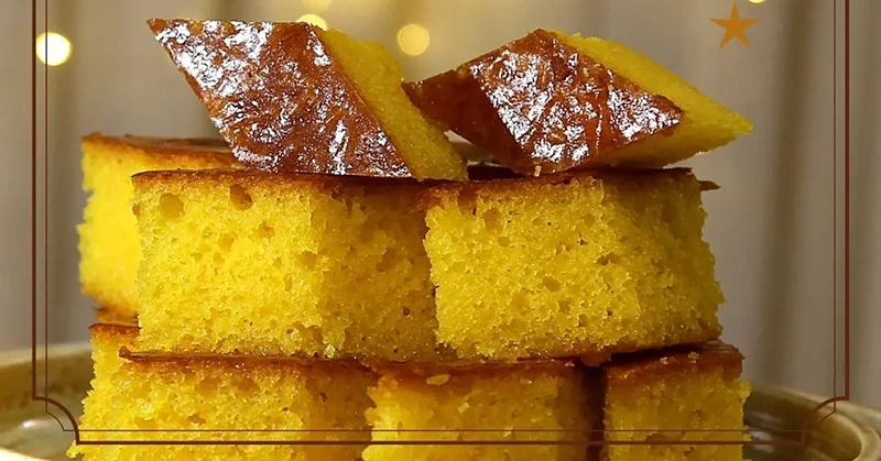 کیک شربتی زعفرانی رضا — آرامش در یک لقمه