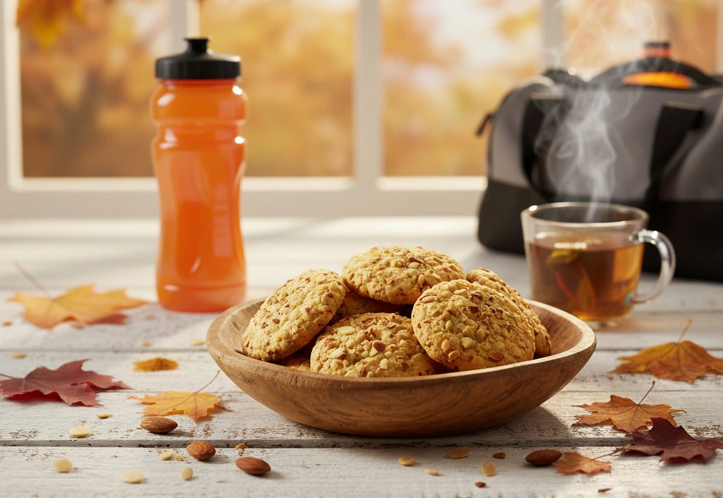 کوکی بادامی؛ انرژی خالص برای بدن های فعال