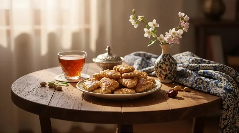 نان چای ترد سه گوش؛ یه شیرینی دوستداشتنی کنار چای