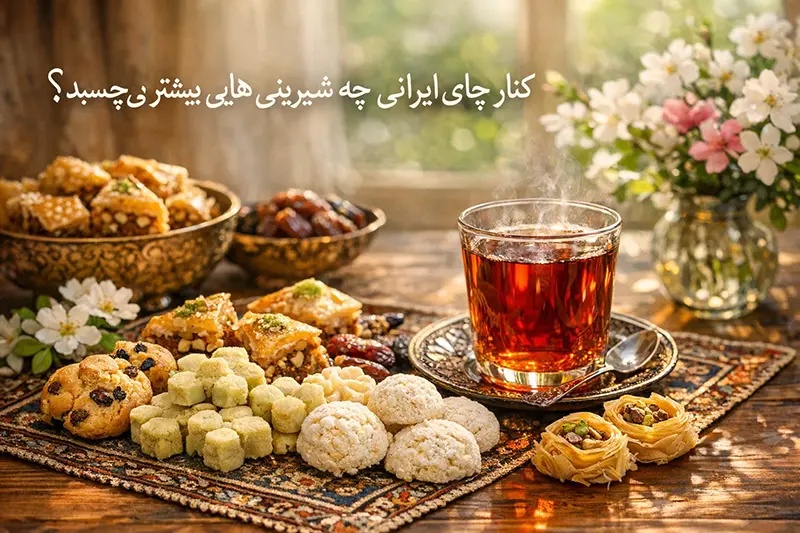 کنار چای ایرانی چه شیرینی‌هایی بیشتر می‌چسبه